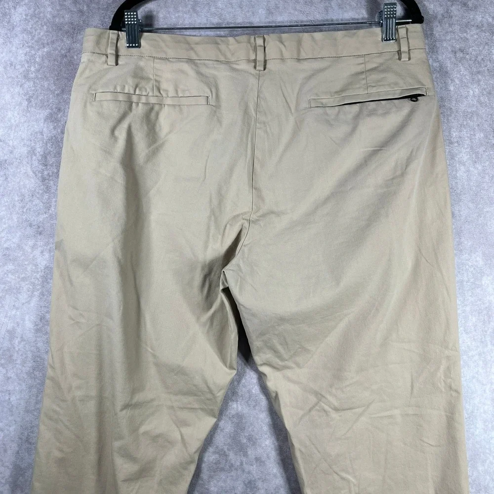 Bonobos Pants Mens 36X32 Tan‎ Chino Khaki Straight Trousers Career Office Casual
